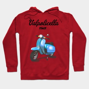 Valpotlicella Italy Scooter poster Hoodie